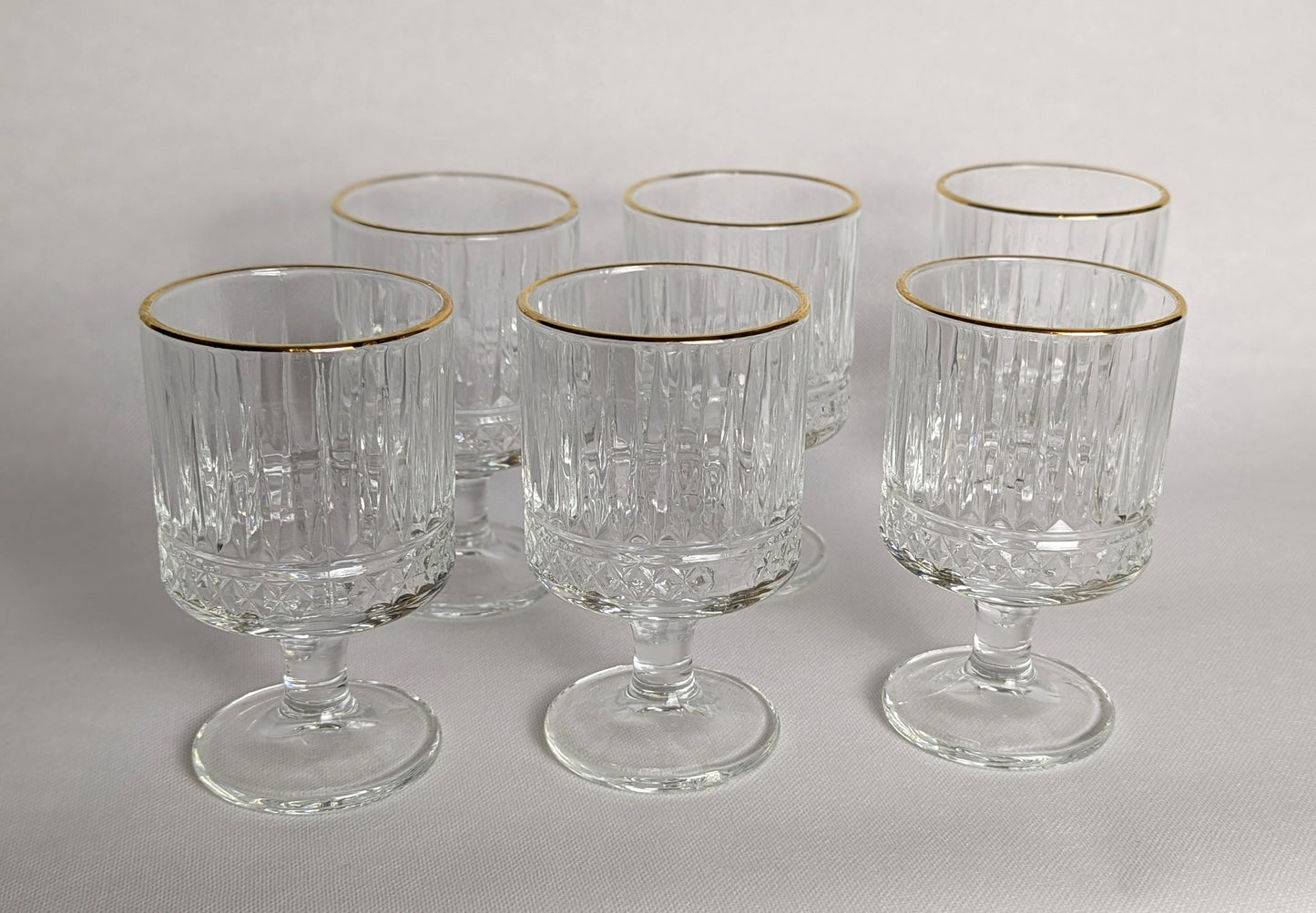 6 VERRES A EAU