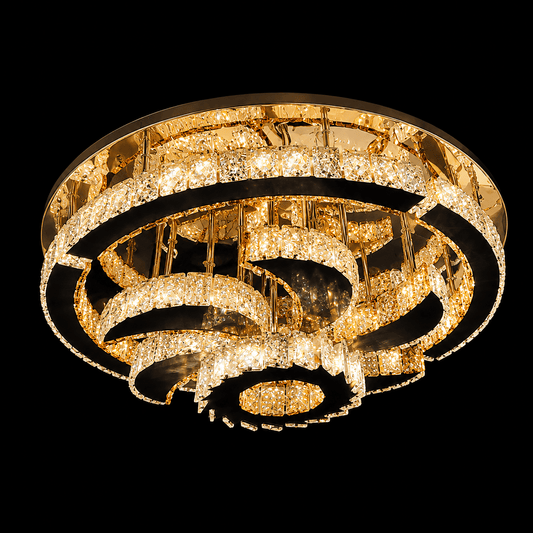 Lustre LED lune - HomeDeLuxe