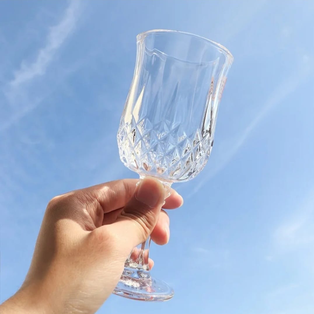 12 verres à pied