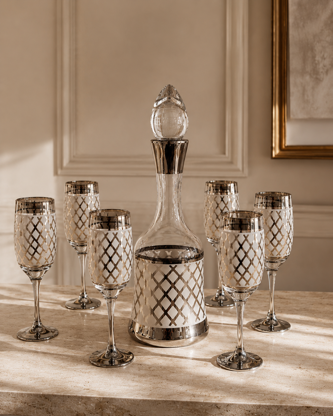 Carafes & 6 verres
