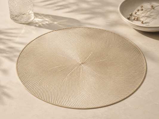 Set de table argenté - HomeDeLuxe