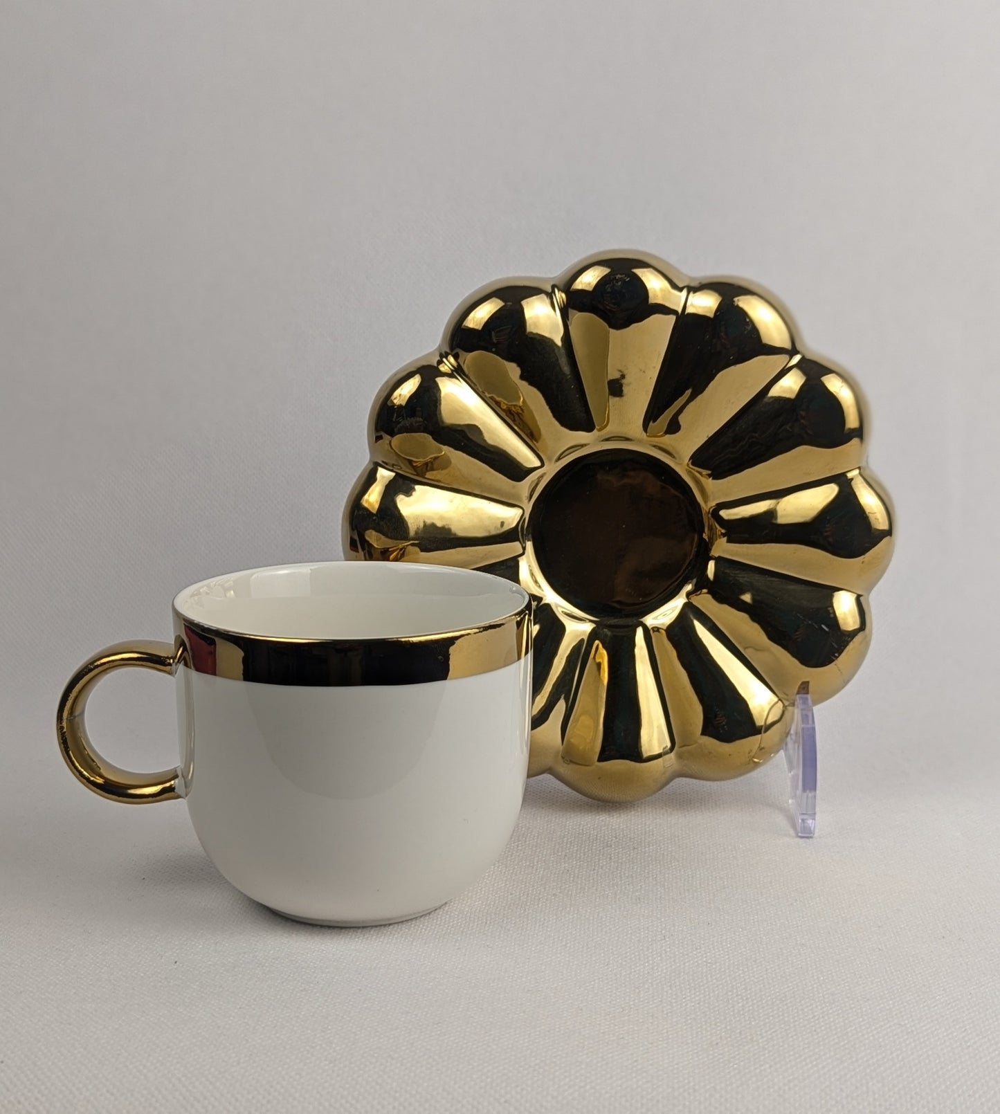 6 Tasses à café Fleurs