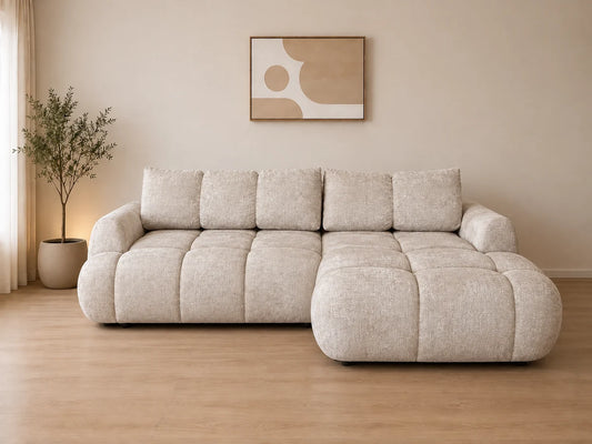 Canapé D'angle Convertible Léo Design Bubble
