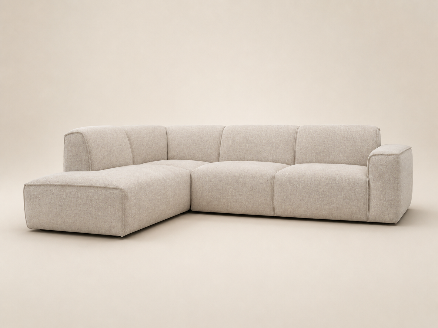Canapé d'angle Colette Marbella Beige