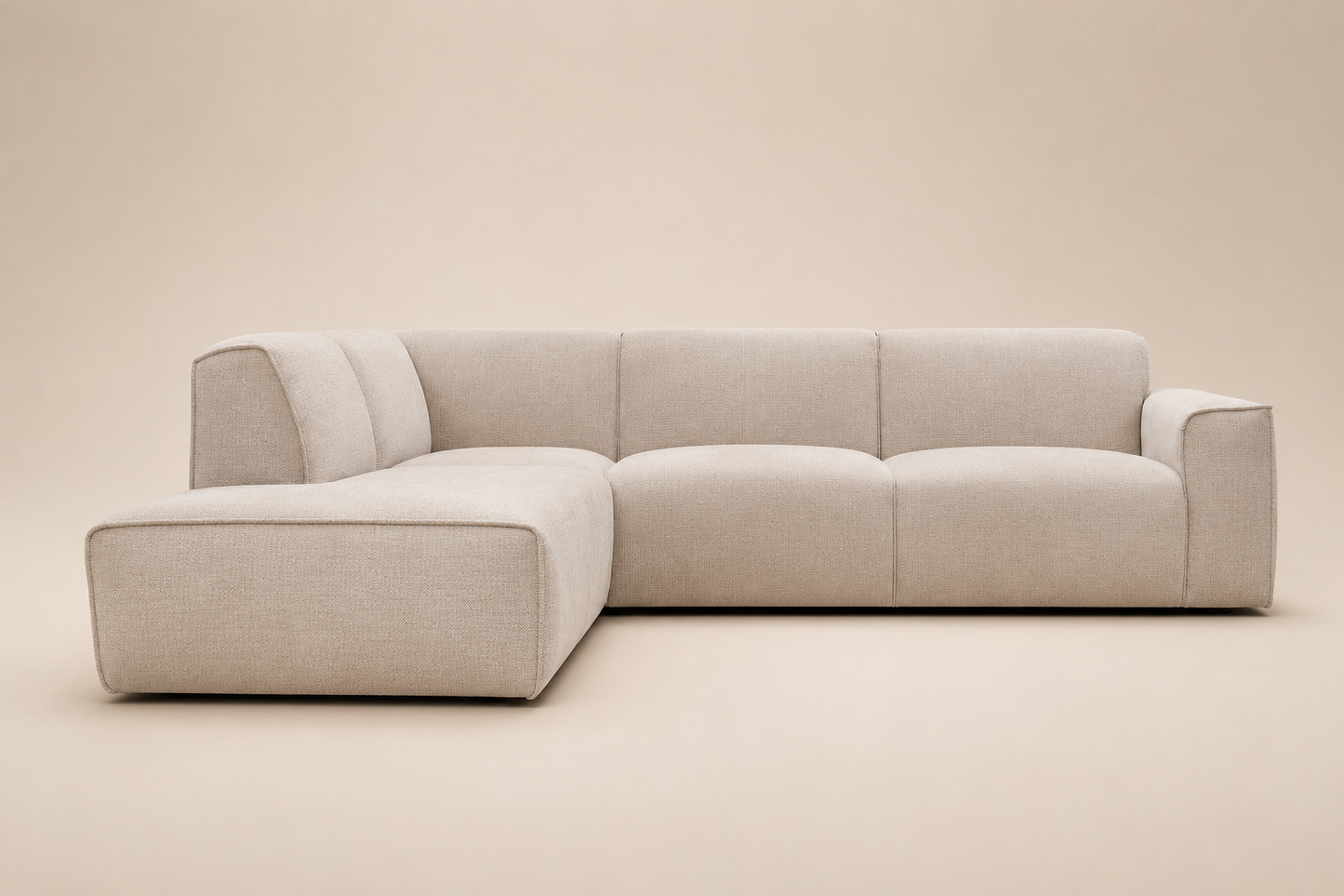 Canapé d'angle Colette Marbella Beige