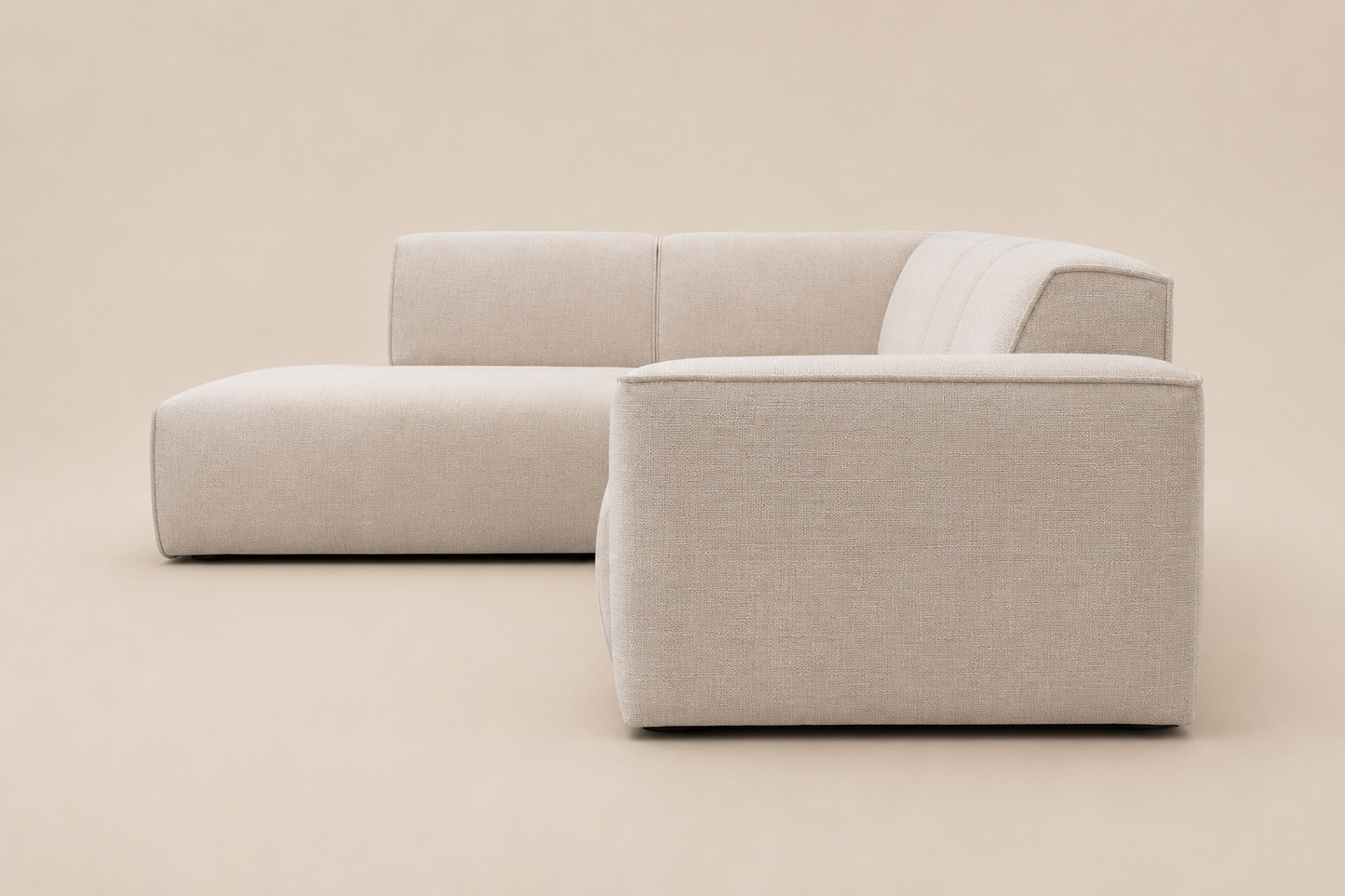 Canapé d'angle Colette Marbella Beige