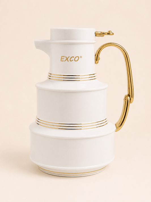 Thermos blanc mat