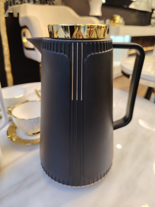 Grand thermos noir