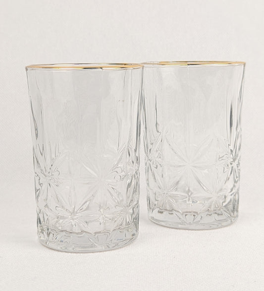 6 Verres à thé Elégance