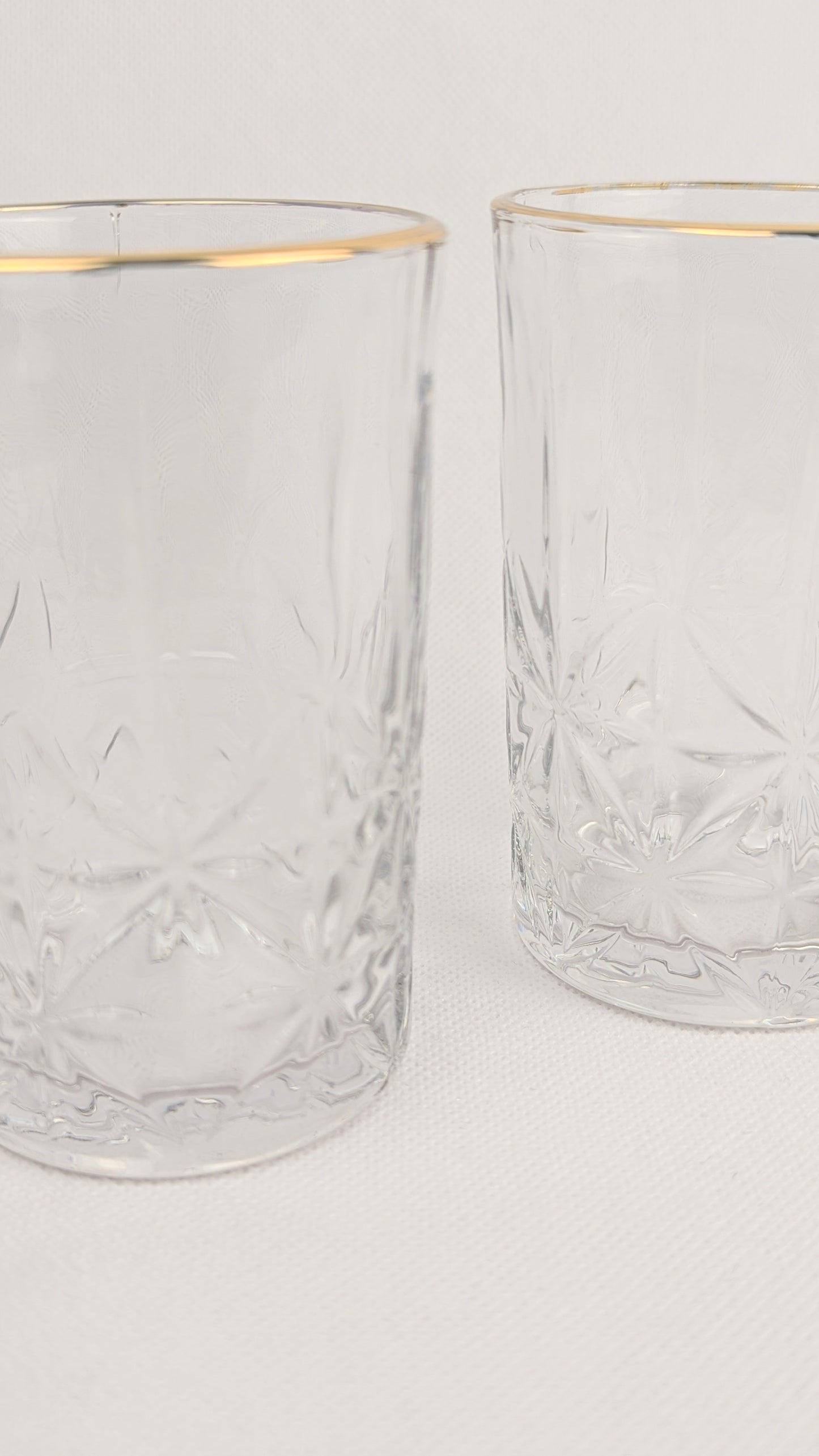 6 Verres à thé Elégance