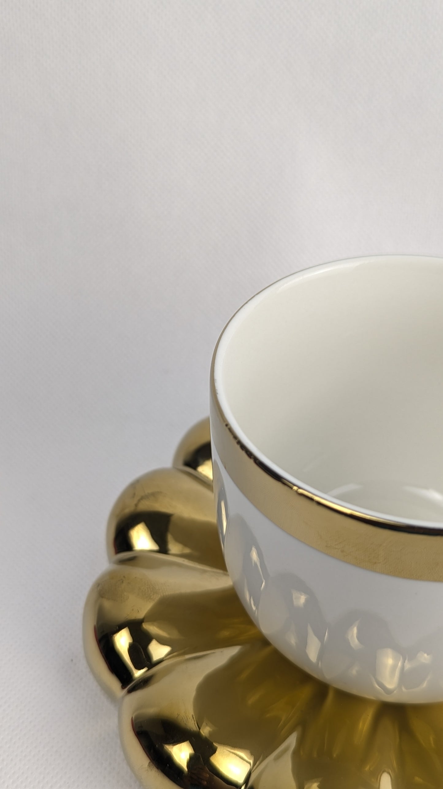 6 Tasses à café Fleurs