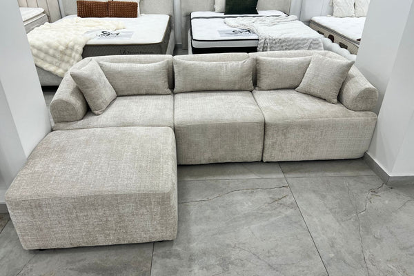 Canapé Mila Modulable Marbella Crème