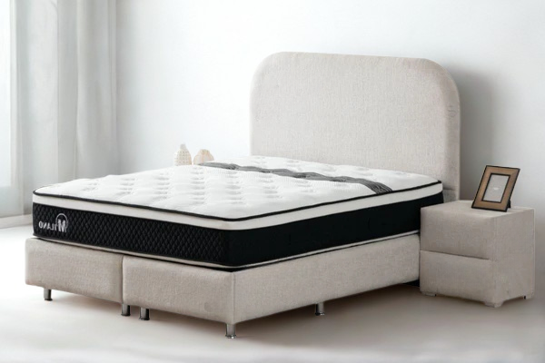 Lit Coffre JADE BLANC CASSE - Chenille