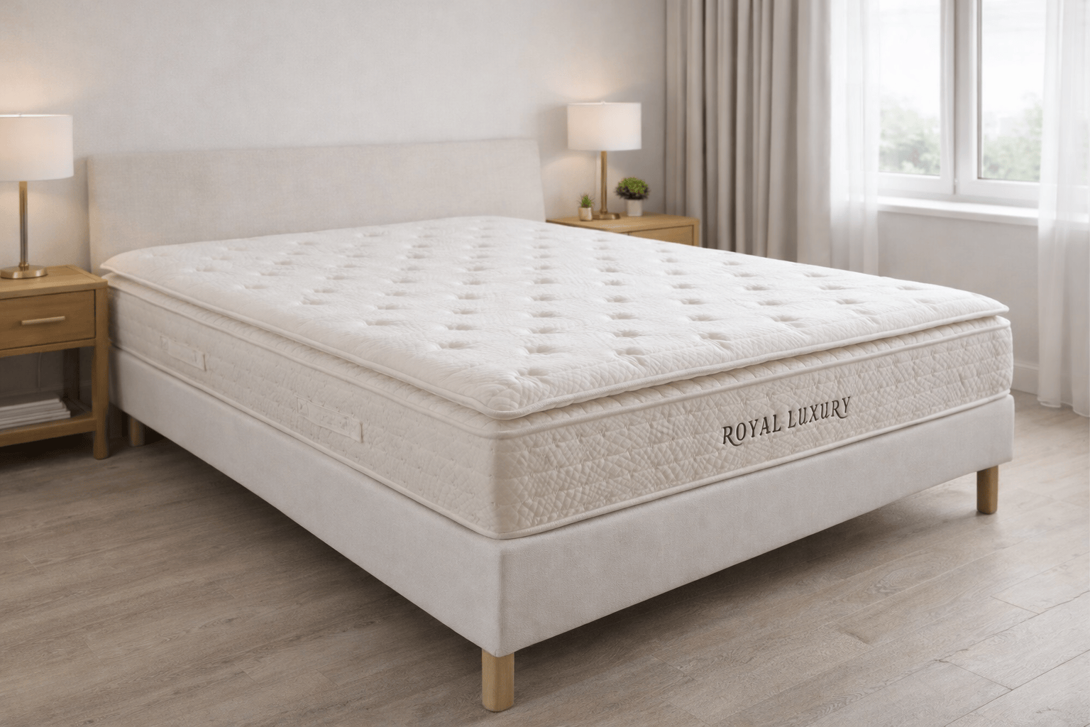 Matelas ROYAL LUXURY Ressort - 36cm - Home de Luxe France 