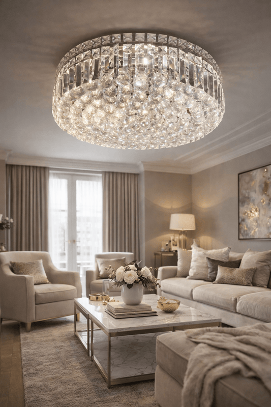 Lustre à boule majestic - Home de Luxe France