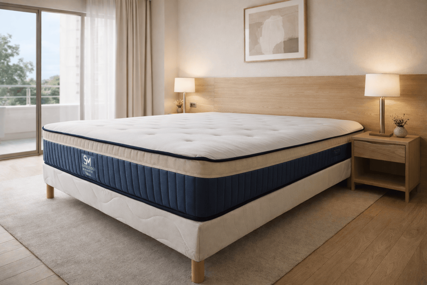 Matelas HILTON Mousse - 25 cm - Home de Luxe France 