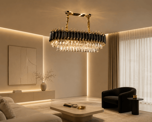 Lustre golden - HomeDeLuxe