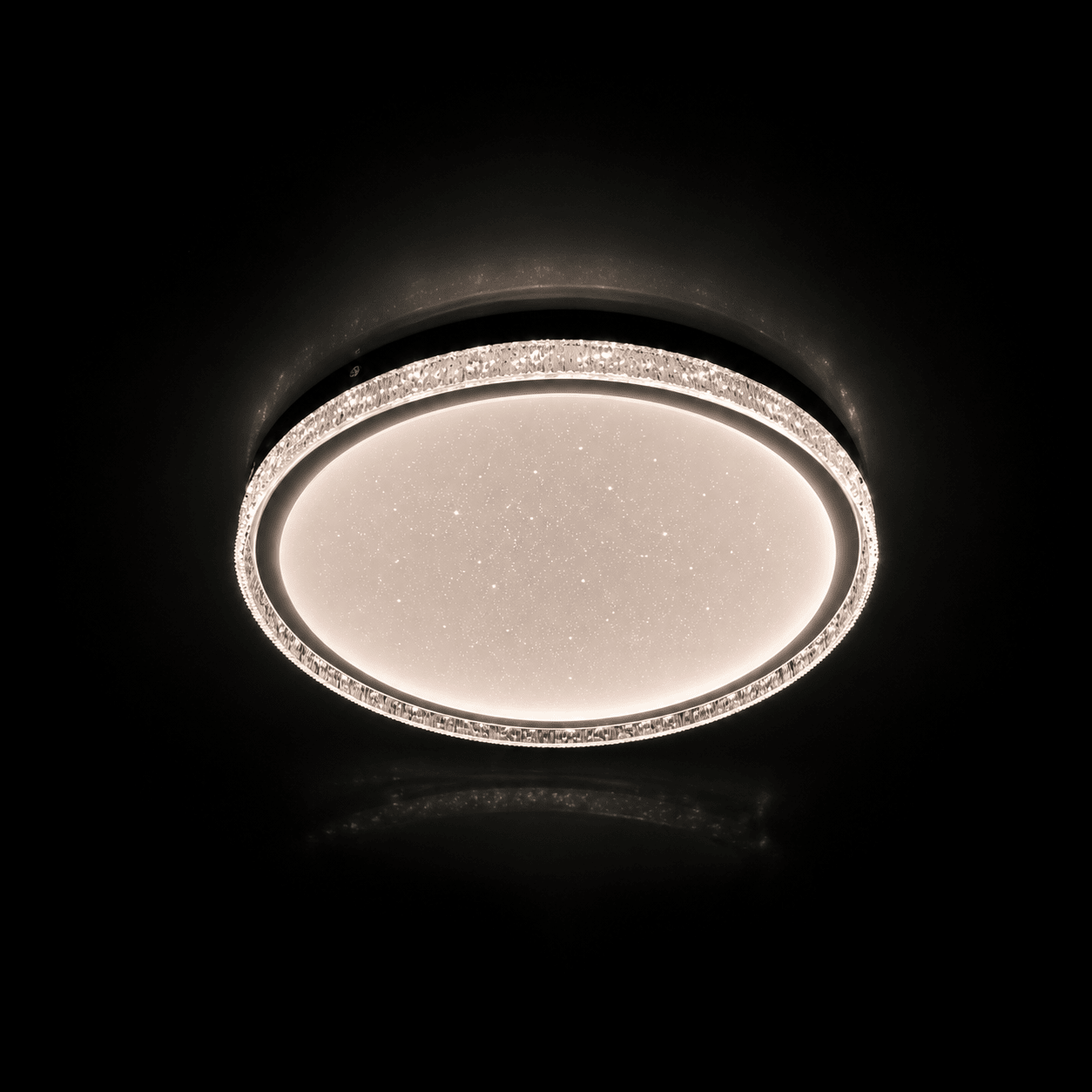 Plafonnier LED brillant glass - HomeDeLuxe