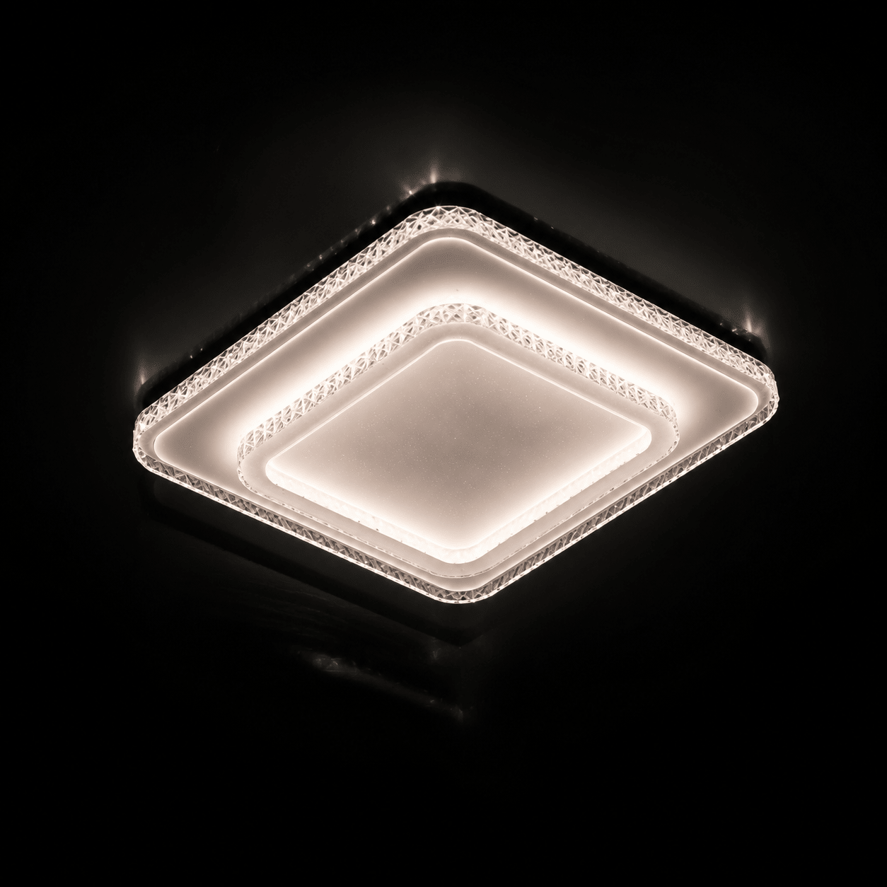 Plafonnier LED pailleté - HomeDeLuxe