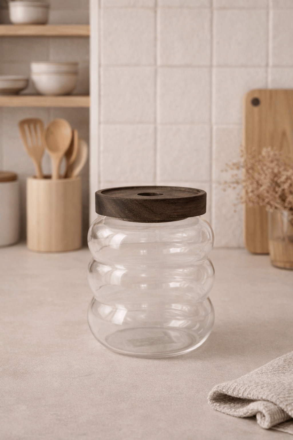 Petit bocal en verre - Home de Luxe France 