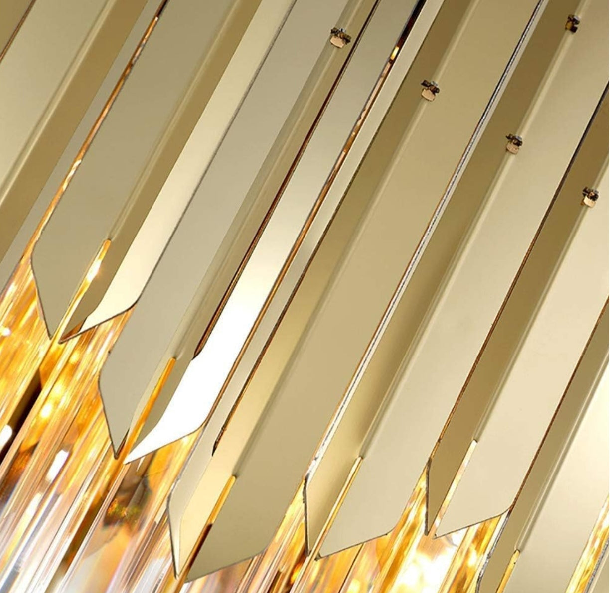 Lustre Contemporain Luxe 90X30cm