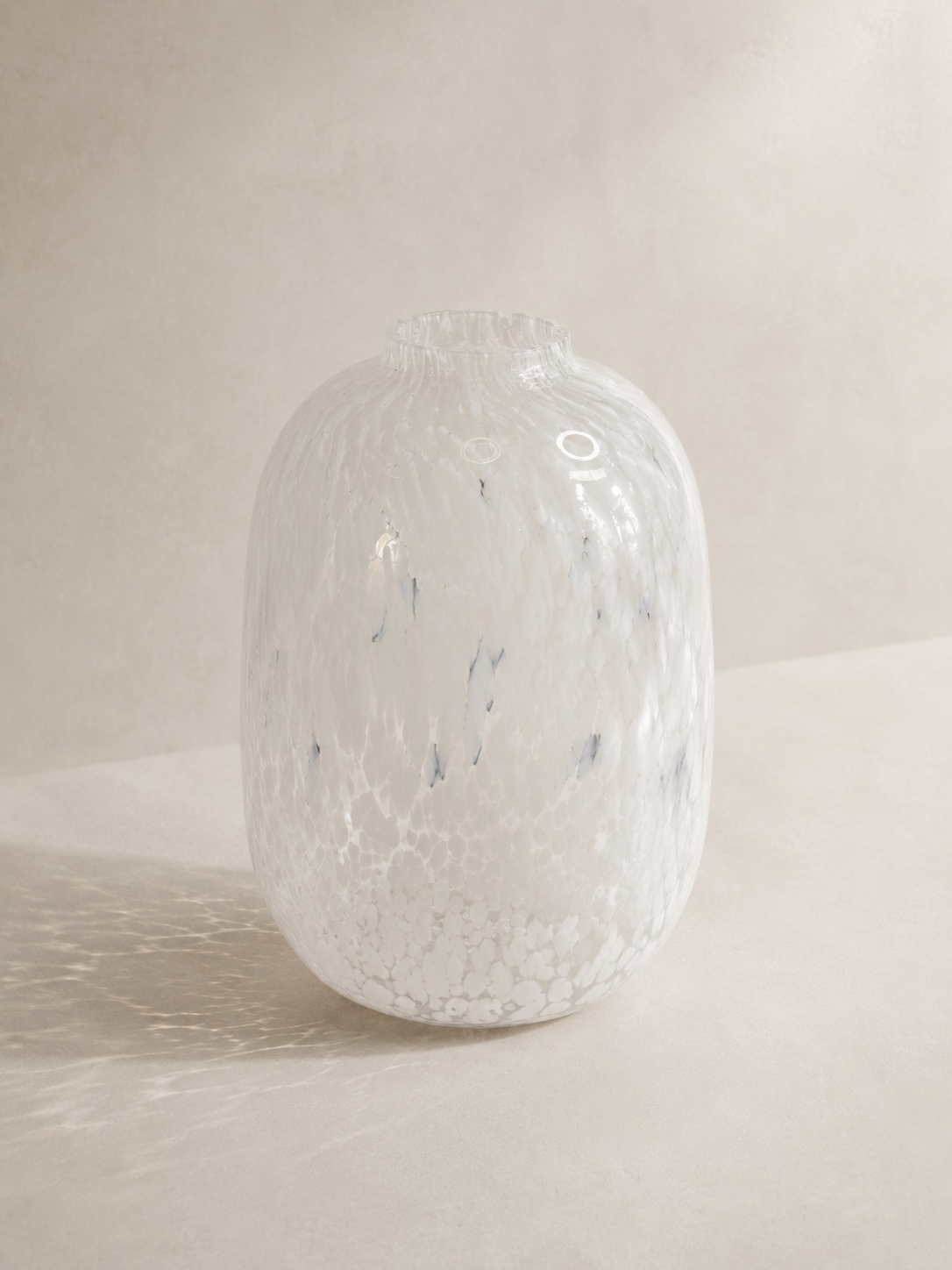 Vase blanc design