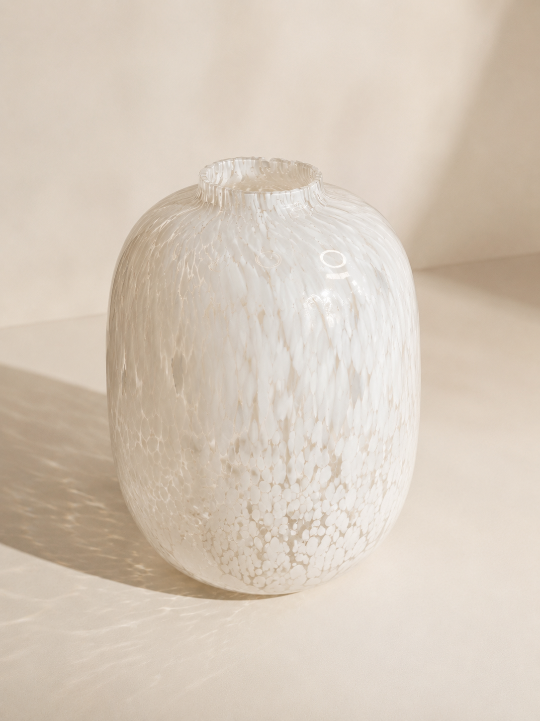Vase blanc design