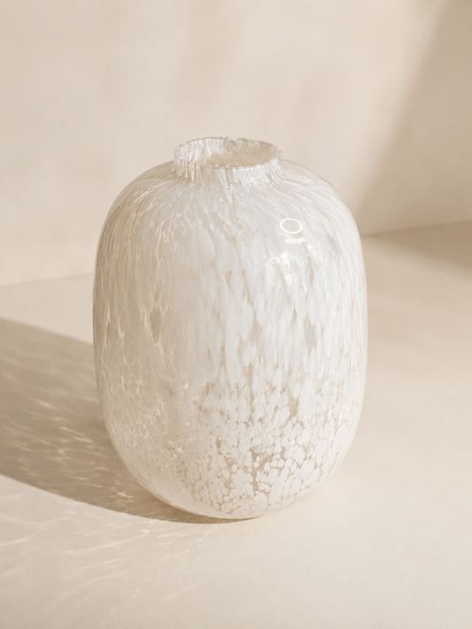 Vase blanc design