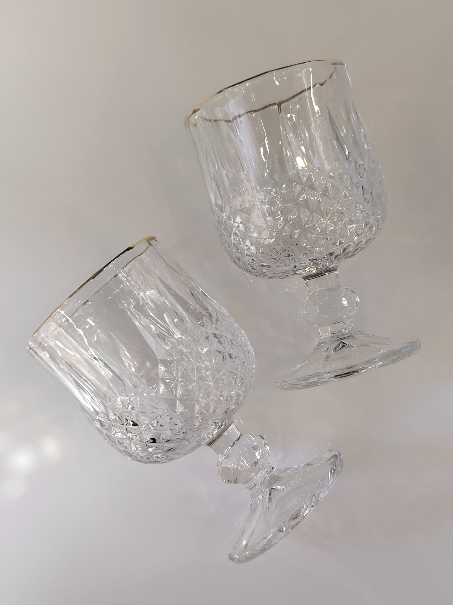 6 verres à pieds Aya