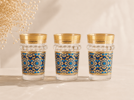 Douze verres à thé fès Home de Luxe France 