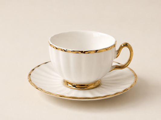 Six tasses & sous tasses