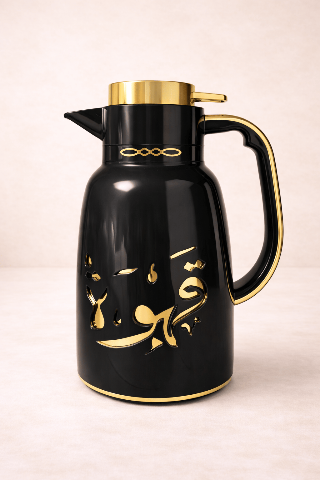 Thermos isotherme noir élégant pour café - Home de Luxe France 