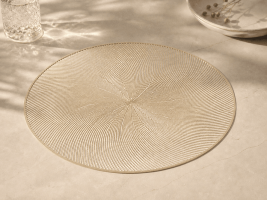 Set de table doré - HomeDeLuxe